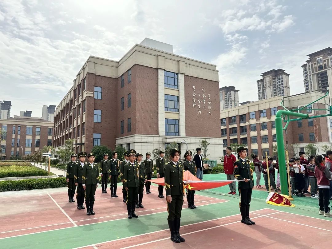 防災減災，安全同行 | 蚌埠博雅培文第十四周升旗儀式